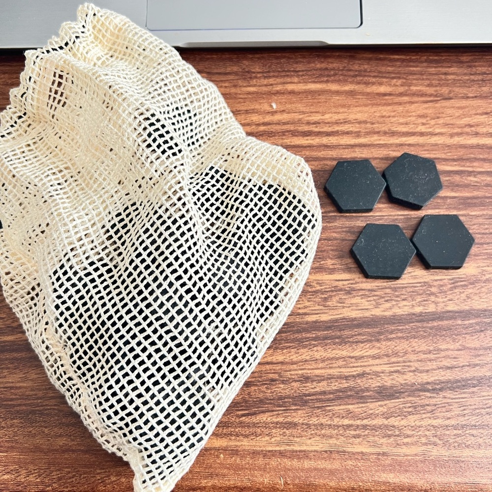 Letterfolk Silicone Hexagon Tiles - Black